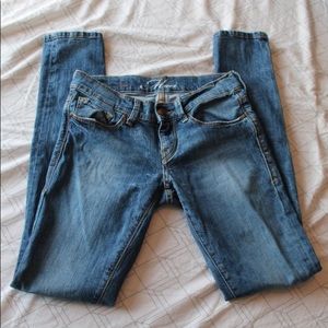 3 pairs of Mavi Serena Jeans 26/32 Skinny Jeans Dark Medium & Light jean colours